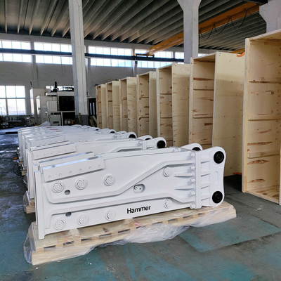 200-1500 kg υδραυλικό σφυρί σπάσματος για σπάσιμο πετρώματος / σκυροδέματος