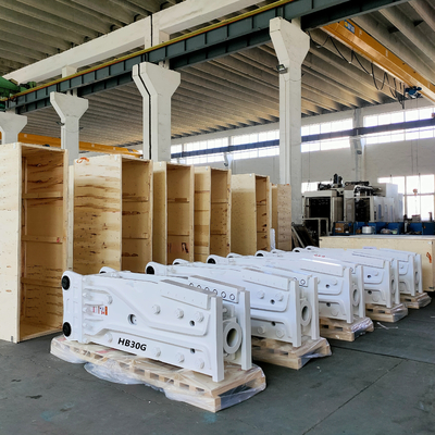 Q355B Υλικό Εκσκαφέας Υδραυλικό σφυρί με χωρητικότητα 200-1500 kg και αποδεκτό OEM