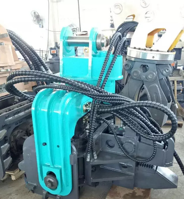 35 τόνων Vibratory Excavator Pile Hammer με 2.5M Vice Arm ISO πιστοποιημένο κατασκευαστικό συστατικό