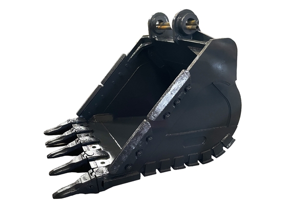 Σφιχτό δόντια Excavator κουβά 0,25-4,3cbm ανθεκτικό για το βολφραμάνιο / βράχο