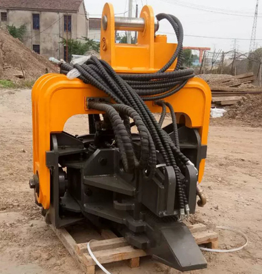 35 τόνων Vibratory Excavator Pile Hammer με 2.5M Vice Arm ISO πιστοποιημένο κατασκευαστικό συστατικό
