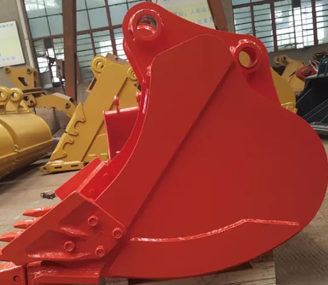 Ανθεκτικότητα Βαρύ φορτίο Excavator Bucket Q355B NM400 Δόντια βολφραμίου 800-1200mm