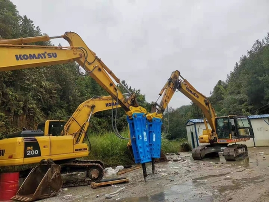 200-1500 kg Excavator Υδραυλικό σφυρί με OEM αποδεκτό Q355B