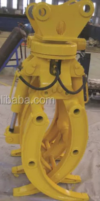 Q355B/NM400/HARDOX450 Εκσκαφέας 360Στροφή υδραυλικός τύπου λαβή ξύλου για 9 τόνους CAT310 υψηλής απόδοσης λαβή ξύλου