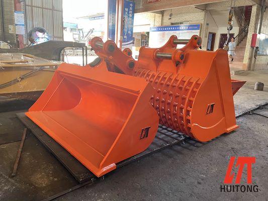 Υδραυλικό κουβά κλίσης 6-10T Εκσκαφέας 0,3m3 SK60 EX60 για καθαρισμό τάφρου & ισοπέδωση εδάφους