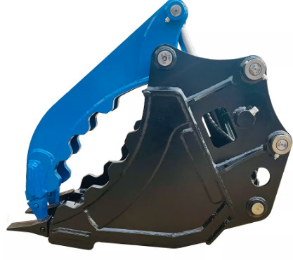 Υδραυλικό ξύλο Grabbing Bucket Thumb Excavator Προσαρμοσμένο άνοιγμα Hardox450