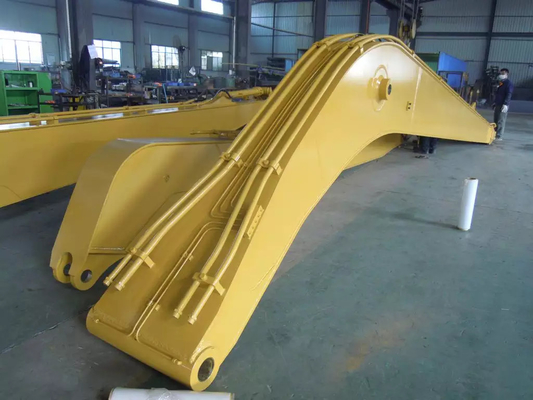 Επεκταμένη εμβέλεια Excavator Booms Q355B Q420/550/690 OEM Κίτρινο 10-30 μέτρα