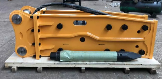 Προσαρμοσμένη καυτή πώληση 8 τόνων PC80 Εγκατασκευή εκσκαφέα 75MM Διαμέτρου Σφυρί σχιστολιθικού σφυρί με εργοστάσιο υψηλού επιπέδου έλεγχο QC