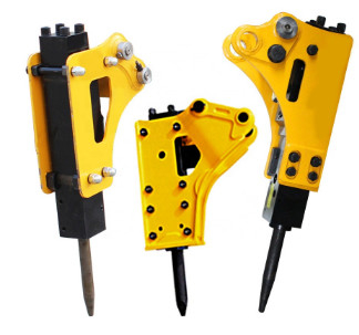 200-1500 kg Excavator Υδραυλικό σφυρί με OEM αποδεκτό Q355B