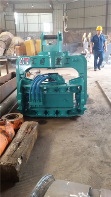 25 τόνων Excavator κατασκευαστική μηχανή δέσμευση Vibro σφυρί συσσώρευσης με 2,5M Vice Arm για Excavator υψηλής απόδοσης Hot Sale προϊόν