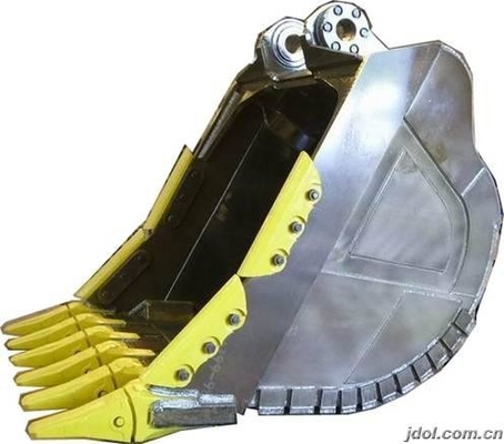 Ανθεκτικό στην φθορά NM400 Χάλυβα βαρύ φορτίο Excavator Bucket Of 16 Ton Machines