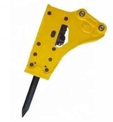 Φαρμακείο προσαρμοσμένο 4T PC40 Excavator Side Type Breaker Hammer OEM Διαμέτρου Υψηλής ποιότητας Excavator Vibro Rock Breaker Attachment