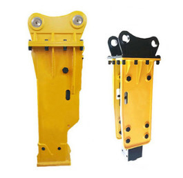 Φαρμακείο προσαρμοσμένο 4T PC40 Excavator Side Type Breaker Hammer OEM Διαμέτρου Υψηλής ποιότητας Excavator Vibro Rock Breaker Attachment